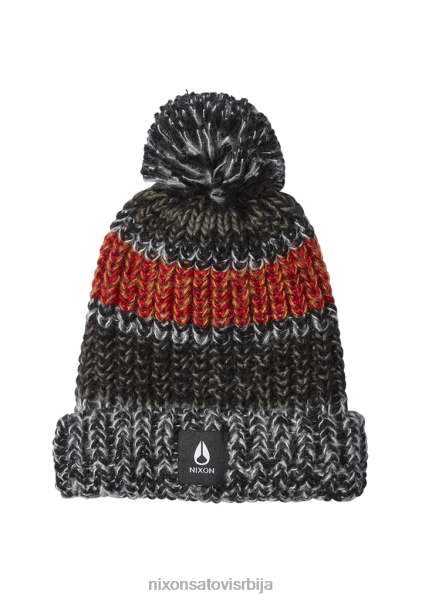 нелсон Nixon црни/угљени/црвени 6P64X385 Прибор