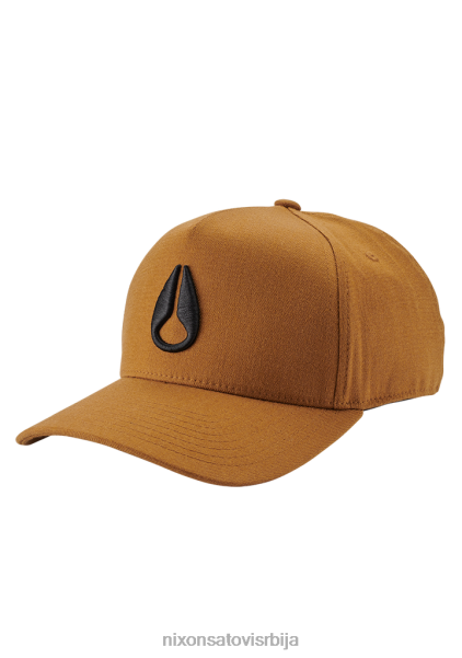 дубоко у себи атлетски снапбацк Nixon браон црни 6P64X406 Прибор