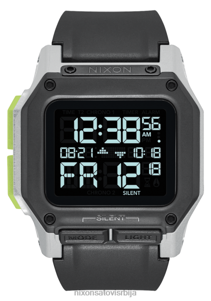 регулус Nixon црно/бело/креч 6P64X158 гледати
