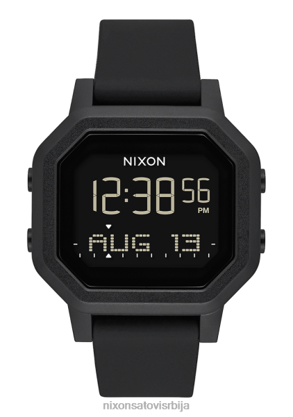 сирена Nixon све црно 6P64X183 гледати