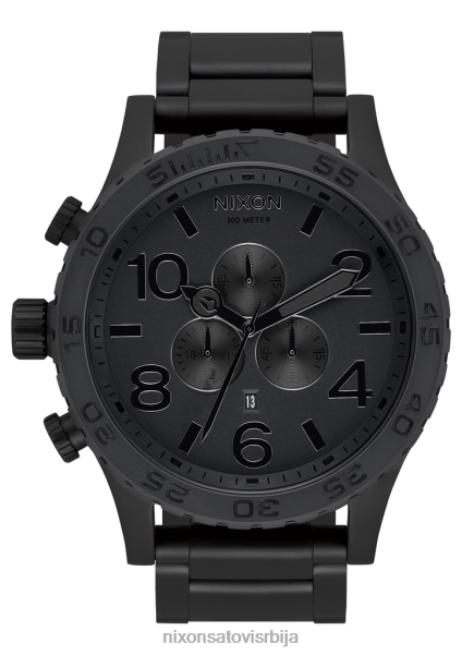 51-30 цхроно Nixon све мат црно/црно 6P64X19 гледати