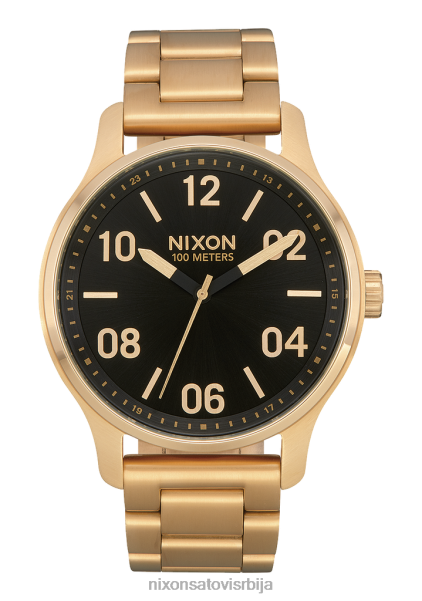 патрола Nixon златно/црно 6P64X125 гледати