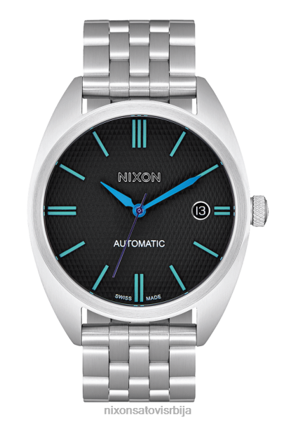 превласт Nixon црни/теал/лум 6P64X221 гледати