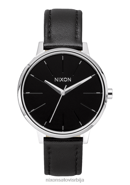 кенсингтон кожа Nixon црн 6P64X237 гледати