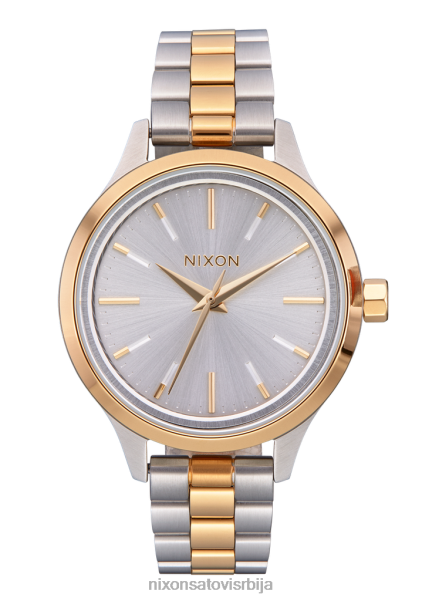 оптимиста Nixon сребро злато 6P64X242 гледати